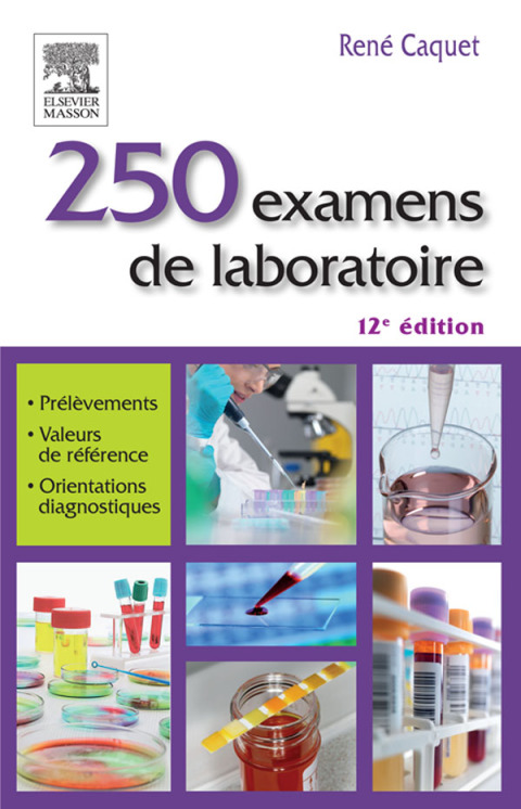 Cover image for book 250 examens de laboratoire