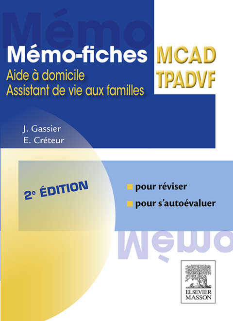 Cover image for book Mémo-fiches MCAD/TPADVF