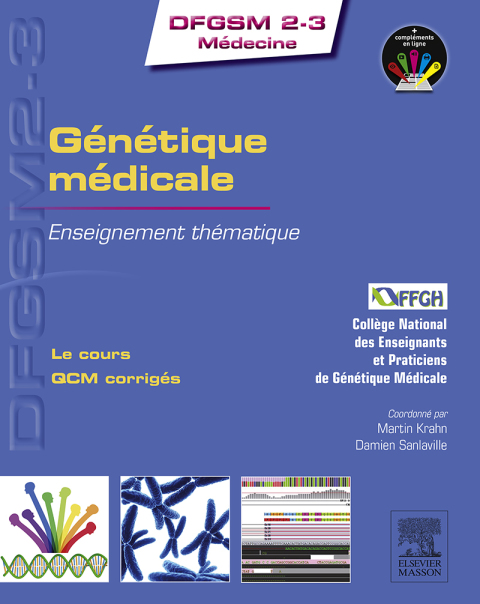 Cover image for book Génétique médicale
