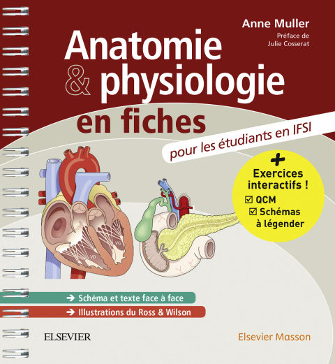 Cover image for book Anatomie et physiologie en fiches Pour les étudiants en IFSI