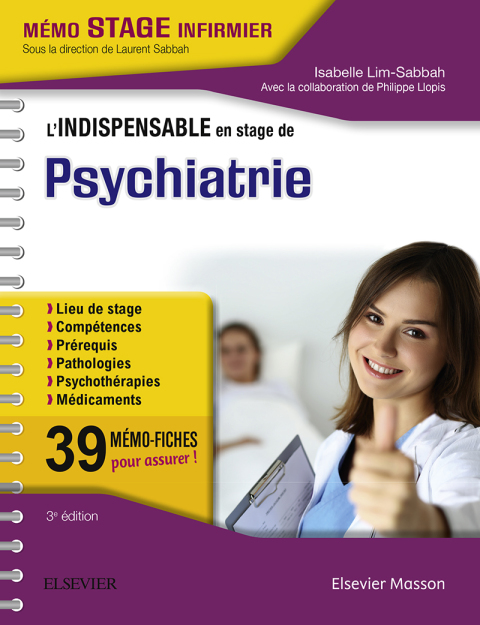 Cover image for book L'indispensable en STAGE de Psychiatrie