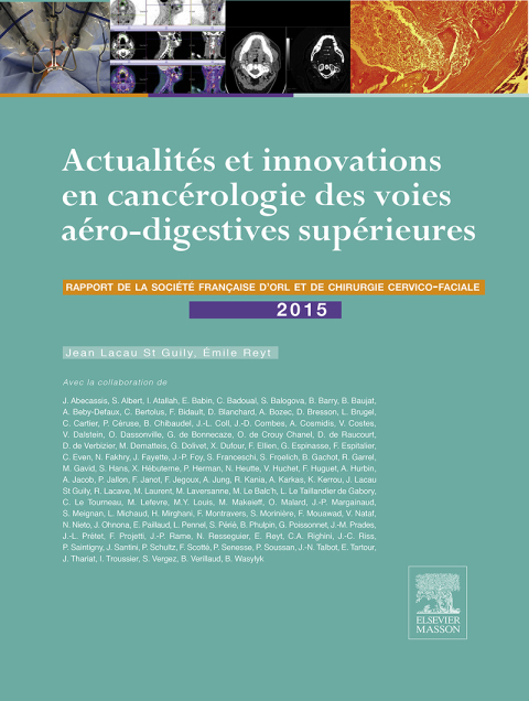 Cover image for book Actualités et innovations en cancérologie des voies aérodigestives supérieures