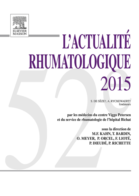 Cover image for book L'actualité rhumatologique 2015