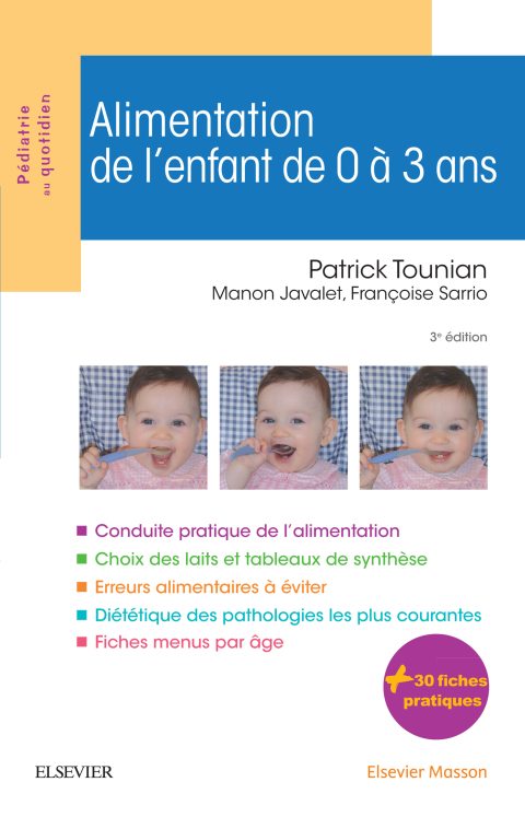Cover image for book Alimentation de l'enfant de 0 à 3 ans