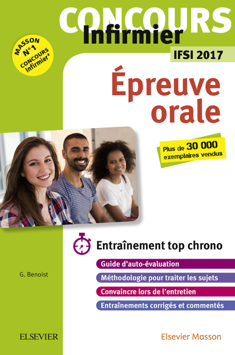 Cover image for book Concours Infirmier - Épreuve orale - IFSI 2017