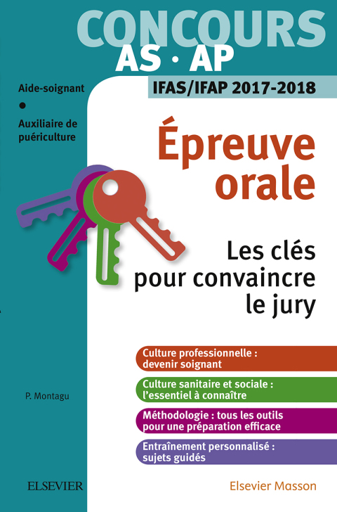 Cover image for book Concours aide-soignant et auxiliaire de puériculture - Épreuve orale - IFAS/IFAP 2017-2018