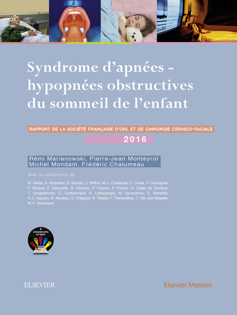 Cover image for book Syndrome d'apnées-hypopnées obstructives du sommeil de l'enfant