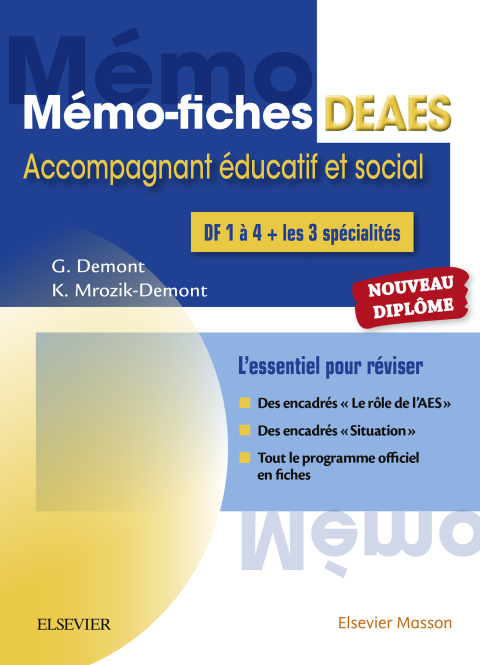 Cover image for book Mémo-fiches DEAES - Diplôme d'Etat d'Accompagnant Educatif et Social