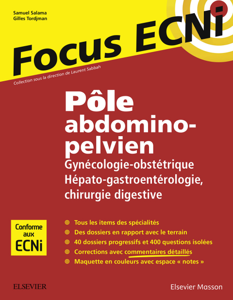 Cover image for book Pôle abdomino-pelvien : Gynécologie-Obstétrique/Hépato-gastroentérologie-Chirurgie digestive