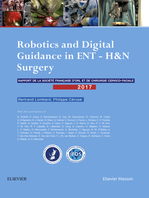 Cover image for book Robotics and Digital Guidance in ENT-H&N Surgery