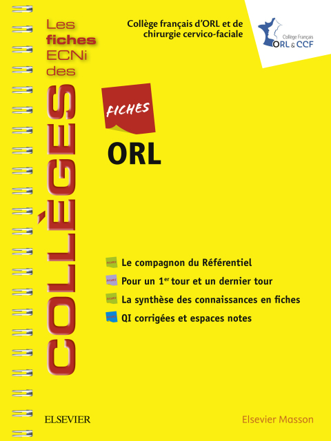 Cover image for book Fiches ORL