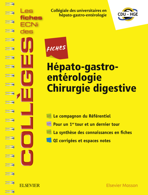 Cover image for book Fiches Hépato-gastroentérologie / Chirurgie digestive