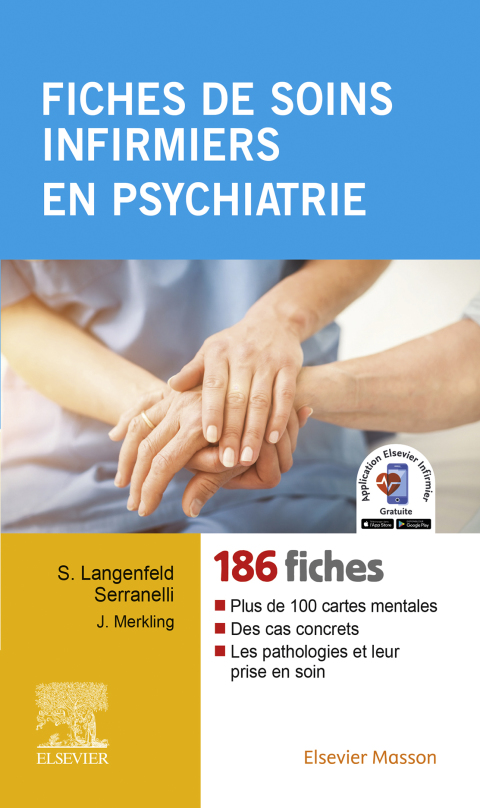 Cover image for book Fiches de soins infirmiers en psychiatrie