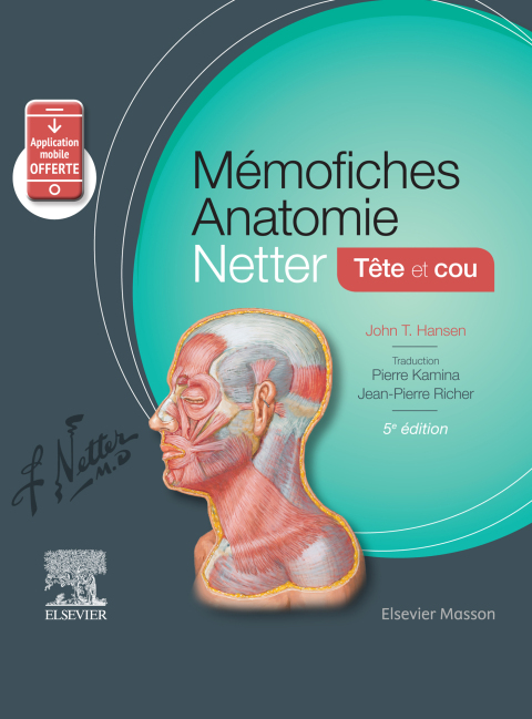Cover image for book Mémofiches Anatomie Netter - Tête et cou