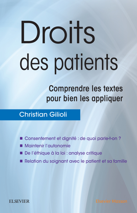 Cover image for book Droits des patients