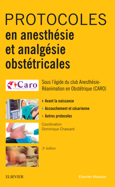 Cover image for book Protocoles en anesthésie et analgésie obstétricales