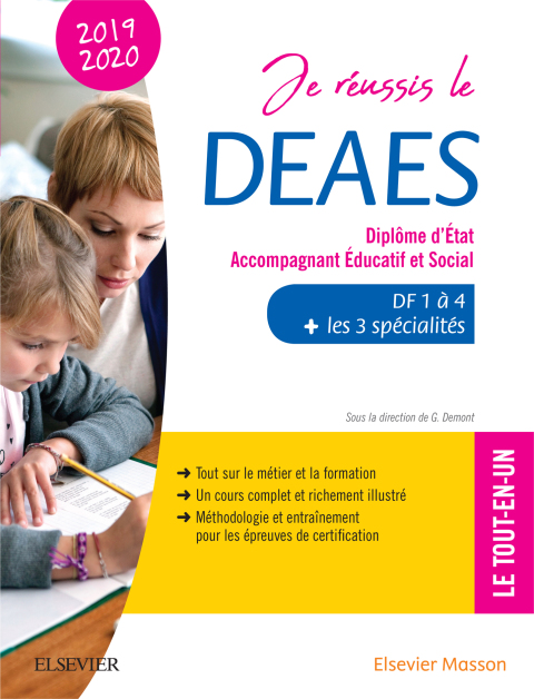Cover image for book Je réussis le DEAES  - Diplôme d'État Accompagnant Éducatif et Social - 2019-2020