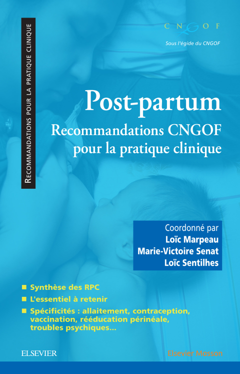 Cover image for book Post-partum : recommandations CNGOF pour la pratique clinique