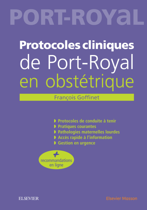 Cover image for book Protocoles cliniques de Port-royal en obstétrique