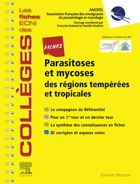 Cover image for book Fiches Parasitoses et mycoses