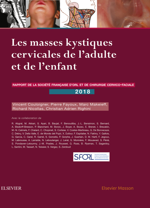 Cover image for book Les masses kystiques cervicales de l'adulte et de l'enfant
