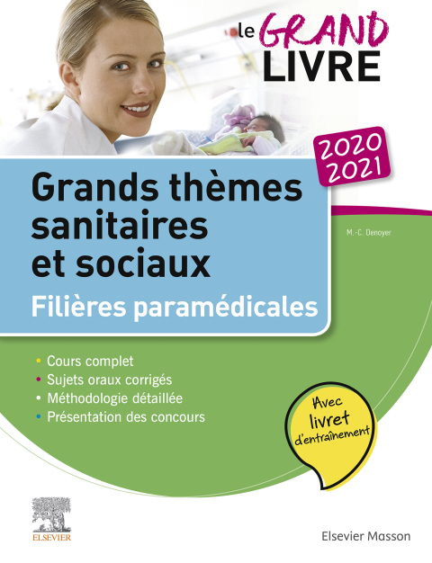 Cover image for book Le grand livre - 2020-2021 - Grands thèmes sanitaires et sociaux- Filières paramédicales
