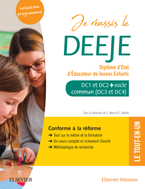 Cover image for book Je réussis le DEEJE. Diplôme d'État d'éducateur de jeunes enfants