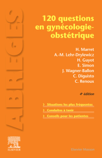 Cover image: 120 questions en gynécologie-obstétrique CAMPUS 4th edition 9782294764462
