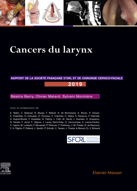Cover image for book Cancers du larynx