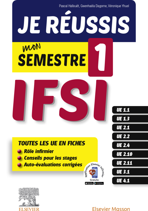 Cover image for book Je réussis mon Semestre 1 ! IFSI