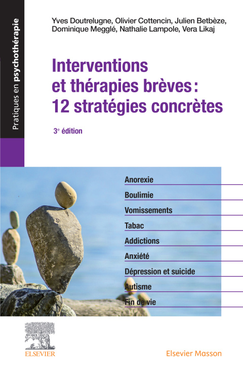 Cover image for book Interventions et thérapies brèves : 12 stratégies concrètes