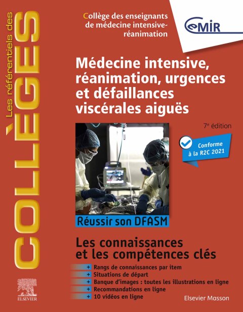 Cover image for book Médecine Intensive, réanimation, urgences et défaillances viscérales aiguës