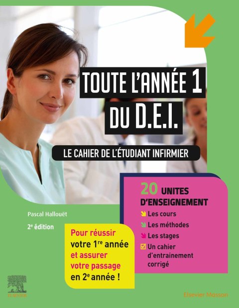 Cover image for book Toute l'année 1 du D.E.I. Le cahier de l'étudiant infirmier