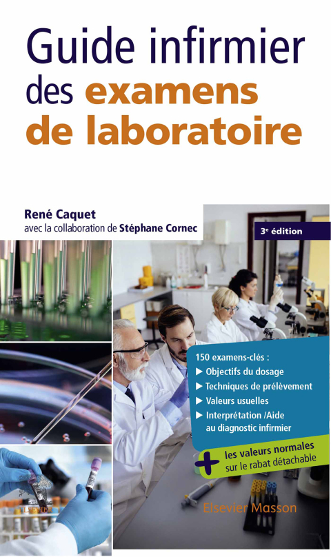 Cover image for book Guide infirmier des examens de laboratoire