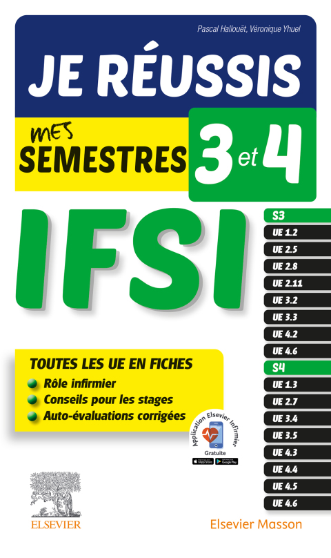 Cover image for book Je réussis mes semestres 3 et 4 - IFSI