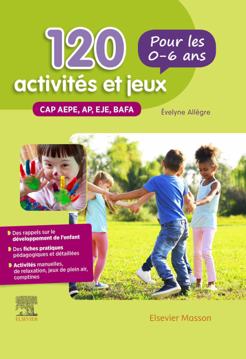 Cover image for book 120 activités et jeux pour les 0-6 ans