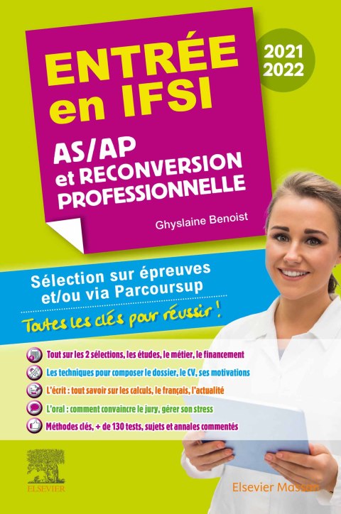 Cover image for book Entrée en IFSI 2021-2022 - AS/AP et reconversion professionnelle