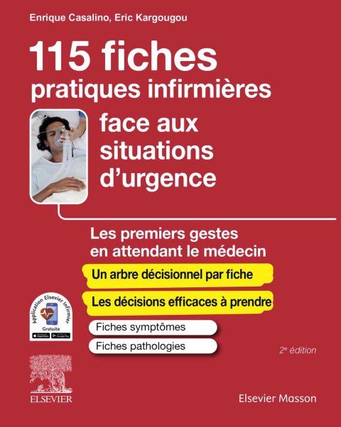 Cover image for book 115 fiches pratiques infirmières face aux situations d'urgence