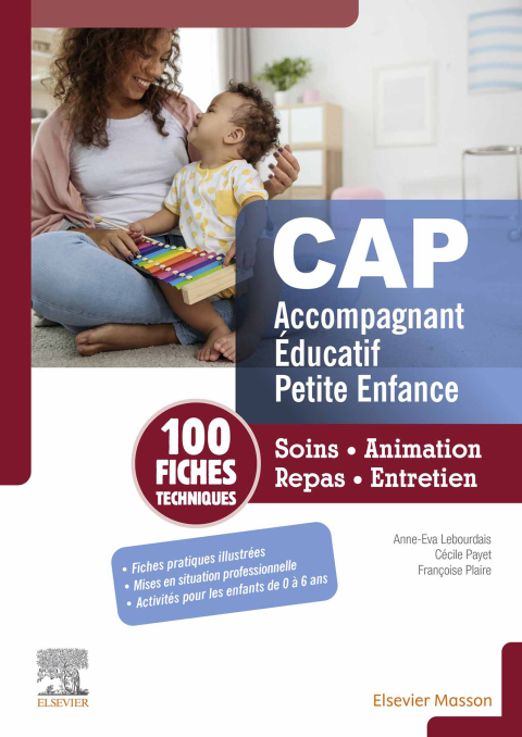 Cover image for book Fiches techniques CAP Accompagnant éducatif petite enfance