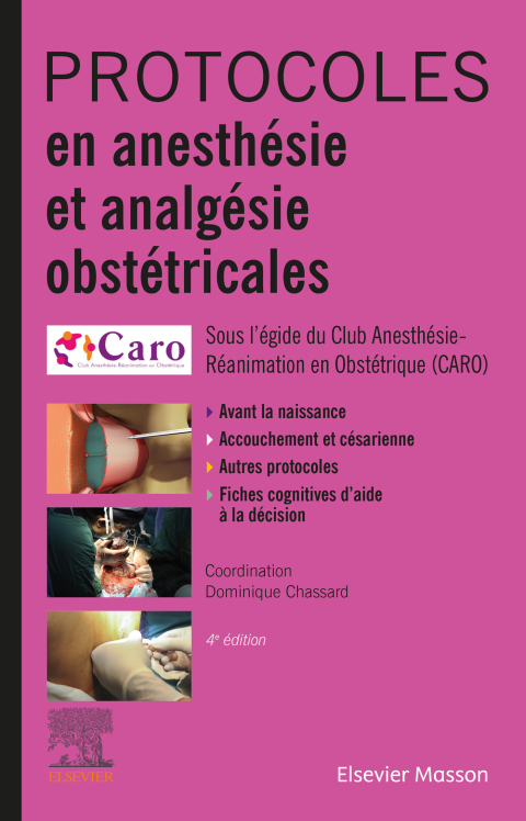Cover image for book Protocoles en anesthésie et analgésie obstétricales