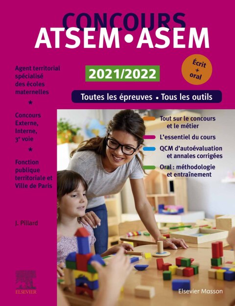Cover image for book Concours ATSEM/ASEM 2021/2022