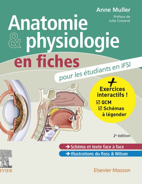 Cover image for book Anatomie et physiologie en fiches pour les étudiants en IFSI