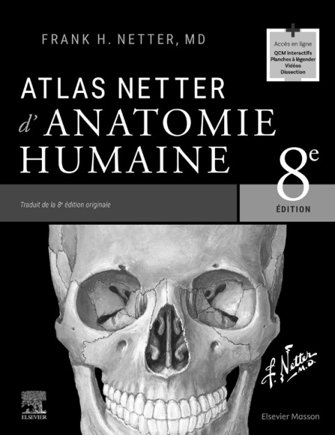 Cover image for book Atlas Netter d'anatomie humaine