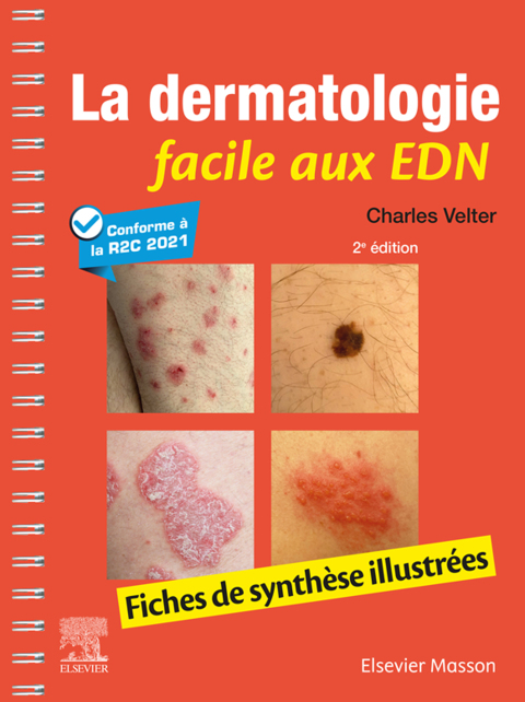 Cover image for book La dermatologie facile aux EDN