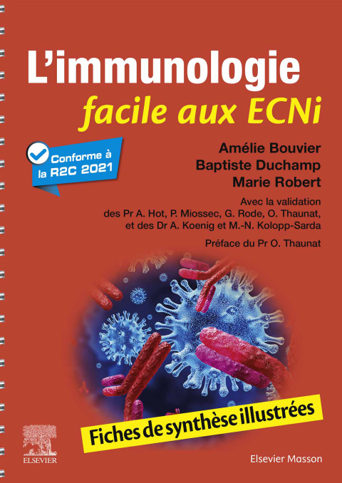 Cover image for book L'immunologie facile aux ECNi