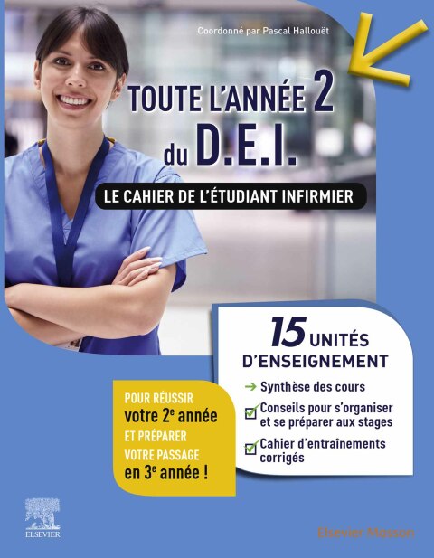 Cover image for book Toute l'année 2 du DEI Le cahier de l'étudiant infirmier