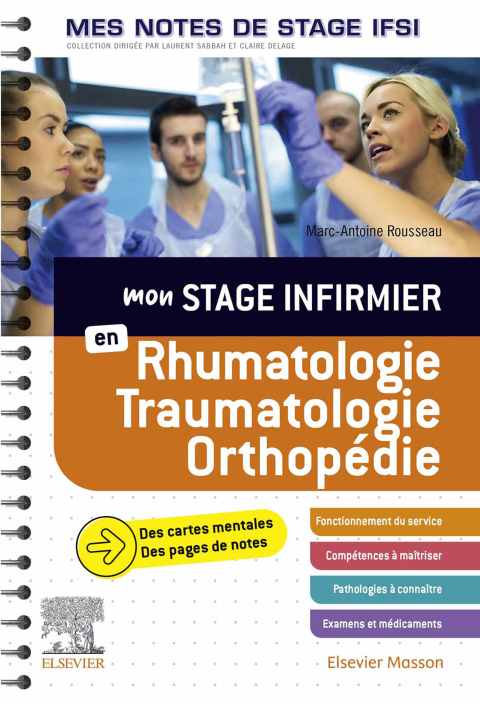 Cover image for book Mon stage infirmier en Rhumatologie-Traumatologie-Orthopédie.Mes notes de stage IFSI