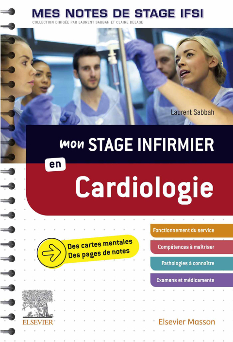 Cover image for book Mon stage infirmier en Cardiologie. Mes notes de stage IFSI