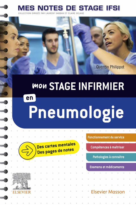 Cover image for book Mon stage infirmier en Pneumologie. Mes notes de stage IFSI