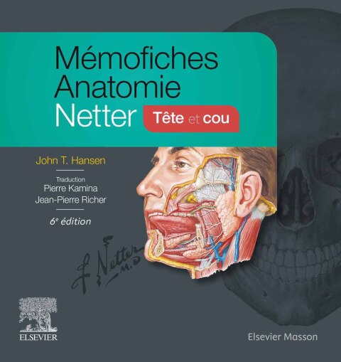Cover image for book Mémofiches Anatomie Netter – Tête et cou